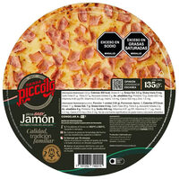 Pizza Pizzas Piccolo Congelada Baby Jamón