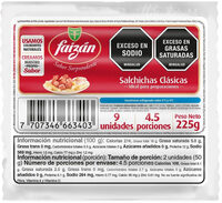 Salchichas Faizán Mixta Pollo Cerdo
