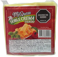 Queso Mi Queso Crema Tajado