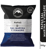 Papas Monte Rojo Sal Marina Vinagre