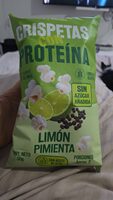 Crispetas con Proteína Limón Pimienta