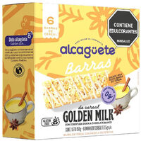 Barras De Cereal Golden Milk con Cobertura de Chocolate Blanco