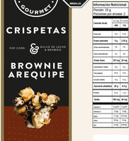 Crispetas Monterojo Brownie Arequipe