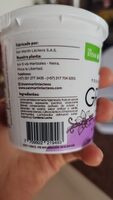 Yogurt Griego Vainilla+arándanos