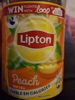 Ice tea pêche