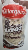 Galletas de arroz multicereal