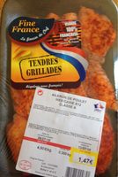 Aileron de poulet mexicain x12 classe a