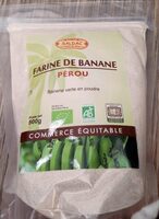 Farine de banane verte