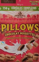 Pillows chocolat noisettes