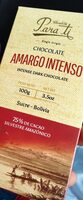 Chocolate Amargo Intenso