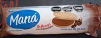 Maná Rellenas sabor Chocolate