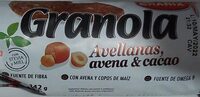 Granola Avellanas, avena & cacao