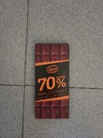 Tableta chocolate 70% cacao 63g