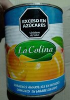 Duraznos amarillos en mitades comunes en jarabe diluido