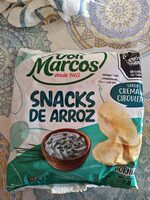 Snack de arroz (Crema y Ciboulette)