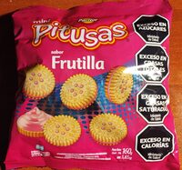 Mini Pitusas sabor Frutilla