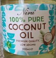 100% pure coconut oil