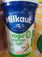 Yogur cremoso light vainilla