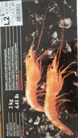 Crevettes rouges d'Argentine