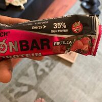 Barrita proteica de frutilla
