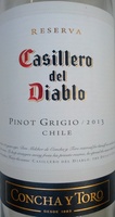Casillero del Diablo Pinot Grigio 2013