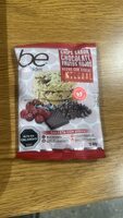 Galleta con avena chips sabor chocolate frutos rojos