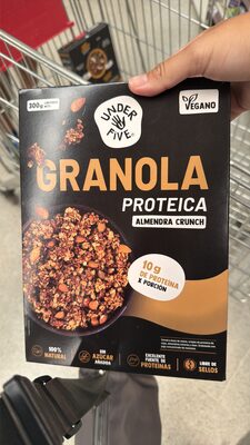 Granola Proteica Almendra Crunch