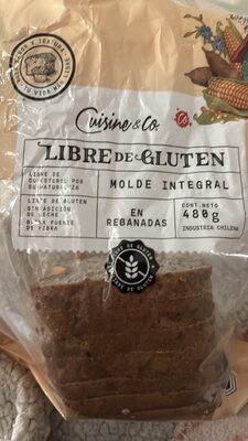 Molde Integral Libre de Gluten