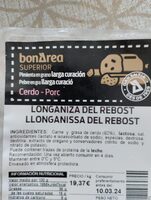 Longaniza del Rebost