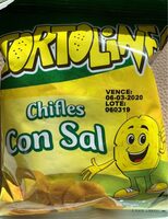 Tortolines. chifles con sal