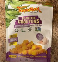 Plantain Croutons Garlic