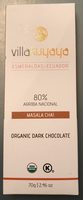 Masala Chai dark chocolate