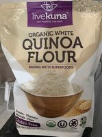 Organic white quinoa flour