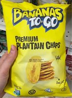 Premium plantain chips