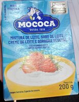 Mistura de leite, soro de leite, creme de leite e gordura vegetal