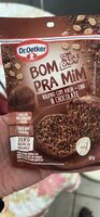 Bolinho com aveia + chia sabor chocolate