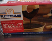 Cobertura sabor a chocolate semiamargo