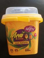 Açaí cremoso com banana