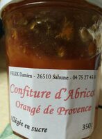 Confiture d'Abricot Orangé de Provence