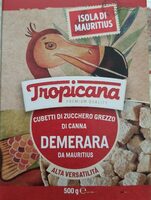 Cubetti di zucchero grezzo di canna