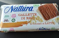 Gallette di riso al cioccolato al latte