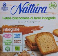 Fette biscottate di farro integrale