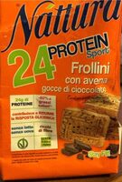 Frollini con avena e gocce di cioccolato