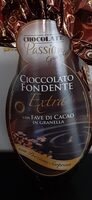 Cioccolato fondente extra con fave di cacao in granella