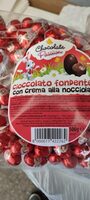 Cioccolato fondente con crema di nocciola