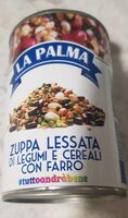 Zuppa Lessata legumi e cereali con farro