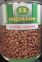 Lentilles cuisinées