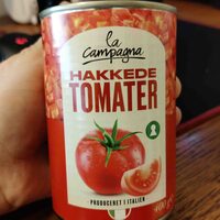Hakkede tomater