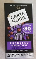 Espresso puissant 11