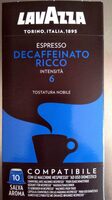 Espresso Decaffeinato Ricco Intensità 6